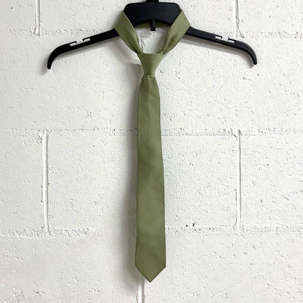 Azazie Olive Green Men's Tie